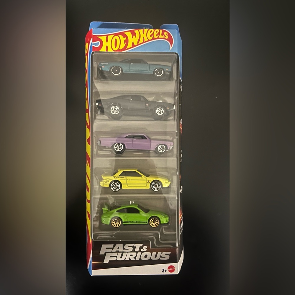 Hot Wheels 2025 Fast & Furious 5 Pack Cars Set  1/64